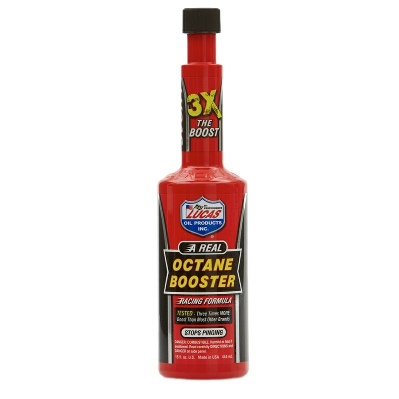 مکمل سوخت لوکاس مدل octane booster حجم 444 میلی لیتر